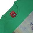 Print Green T-shirt : Itutu (Slim Fit)