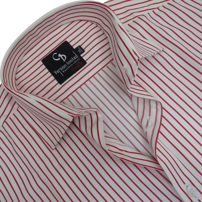 Charaghdin.com - Stripes Pink Shirt