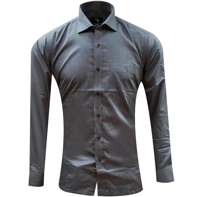 Charaghdin.com - Plain Dark Gray Shirt