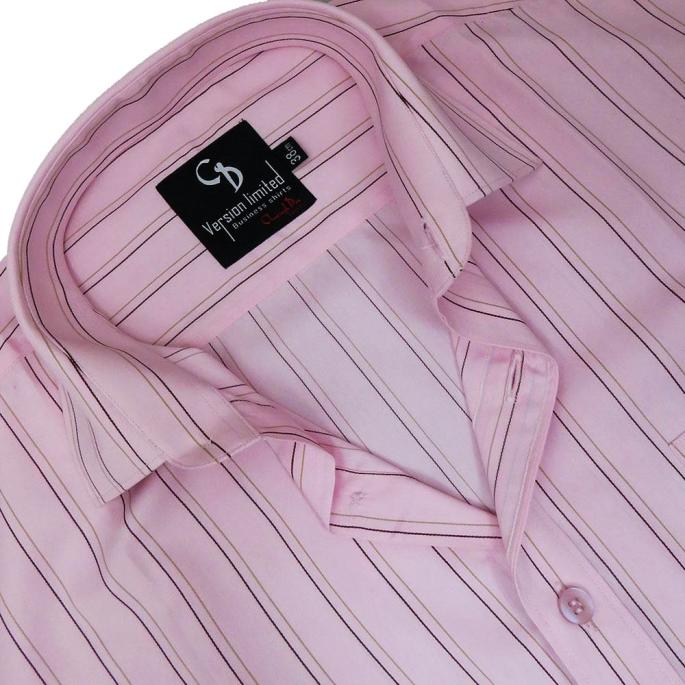 Charaghdin.com - Stripes Peach Shirt