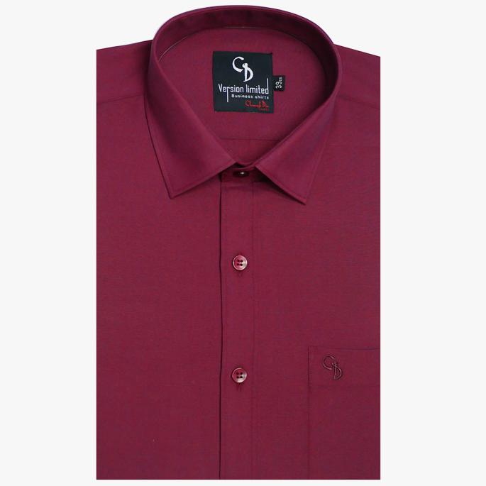 Maroon shirt plain outlet