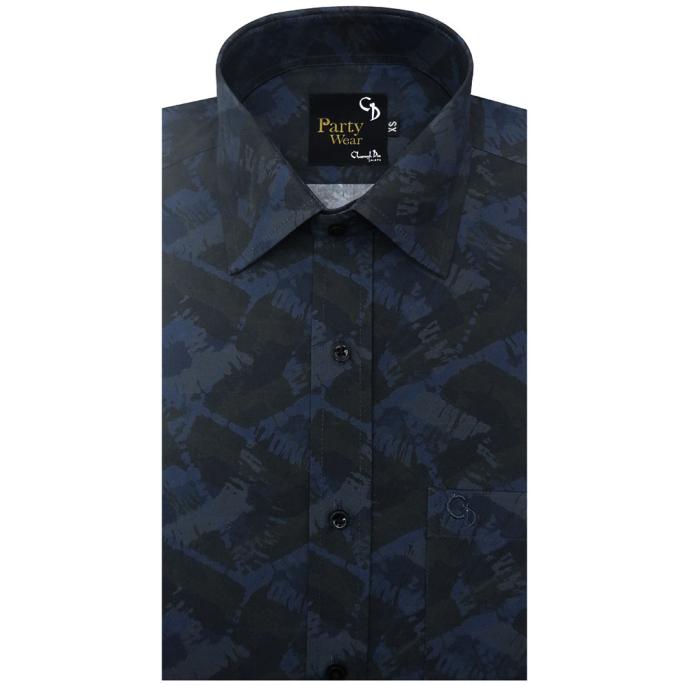 Charaghdin.com - Print Blue Shirt