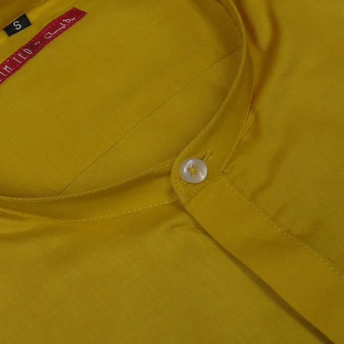 Charaghdin.com - Plain Mustard Shirt