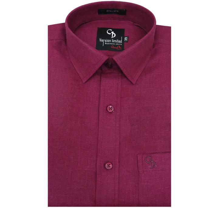 Maroon colour plain shirt best sale
