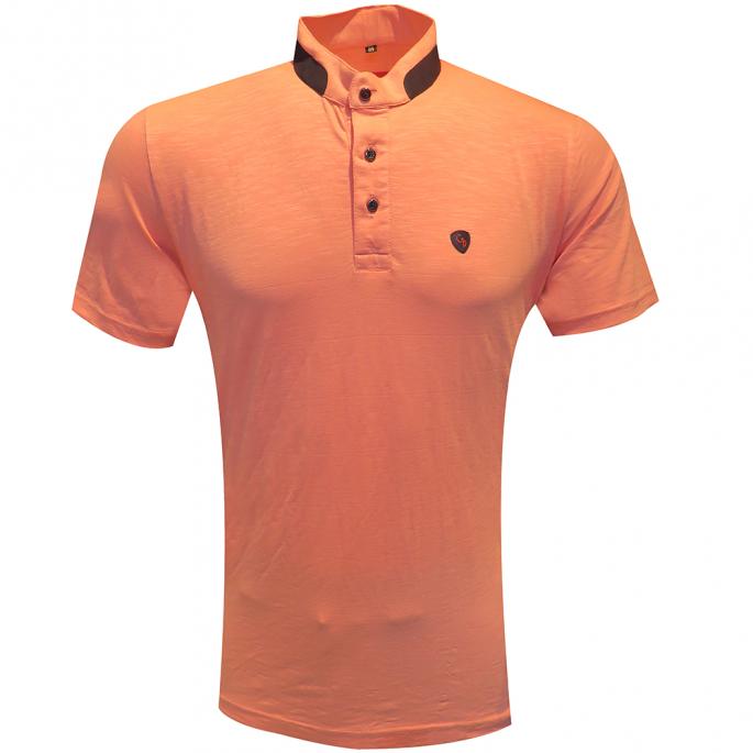Work or play,look smart and sharp wearing this peach casual tee.his one keeps you stylish & comfortable. Pair it with jeans, joggers or shorts.