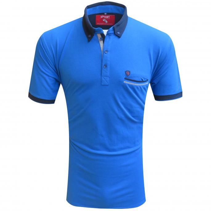 blue t shirt combination