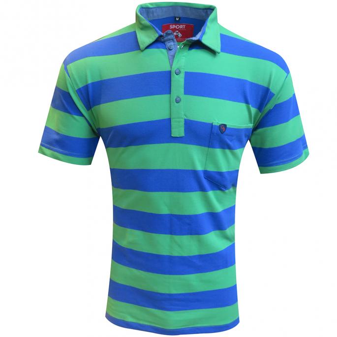 This classic t-shirt, featuring short sleeves and a polo collar,is an absolute pick for layering or wearing solo.Its offers endless styling options.