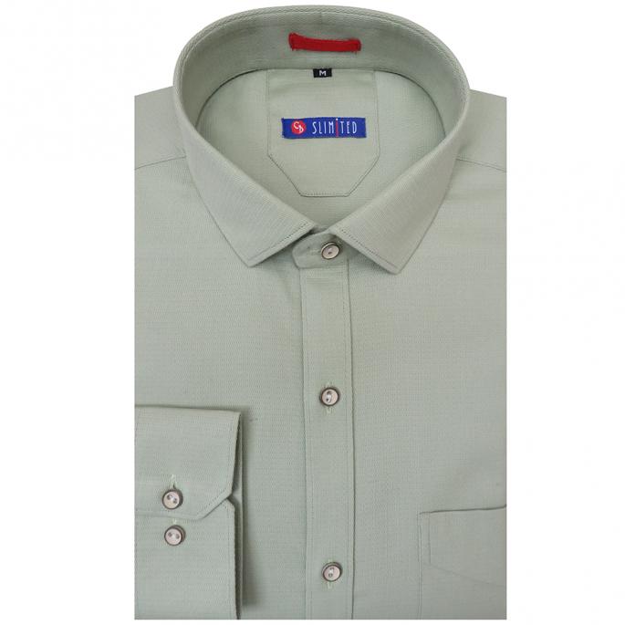 plain light green shirt