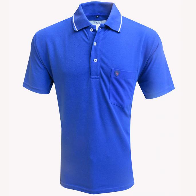 Becoming a trendsetter is easy with cool polo t-shirt from the latest collection.This t-shirt has friendly short sleeves and create the right comfort