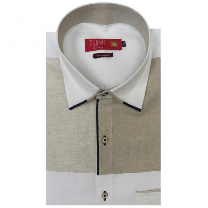 white linen shirt combination