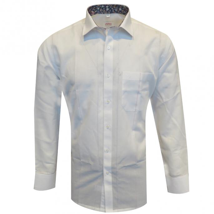 Charaghdin.com - Combination WHITE Shirt