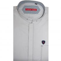 Checks Light Gray Shirt : Slim