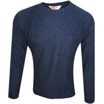 Print Blue T-shirt : Itutu (Slim Fit)