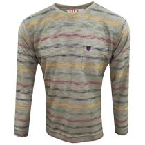 Print Khakhi T-shirt : Itutu (Slim Fit)