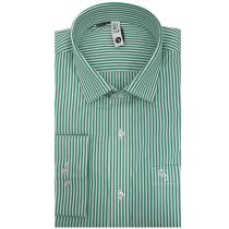 Stripes Green Shirt : Slim