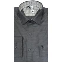 Combination Dark Gray Shirt : 