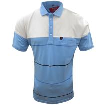 Combination Aqua Blue T-shirt : Regular