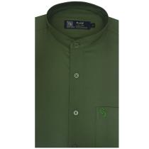 Print Dark Green Shirt : Party