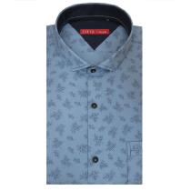 Combination Blue Shirt : Slim