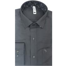 Plain Dark Gray Shirt : 