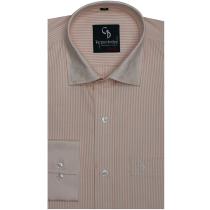 Stripes Fawn Shirt : Business