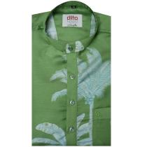 Print Green Shirt : Ditto