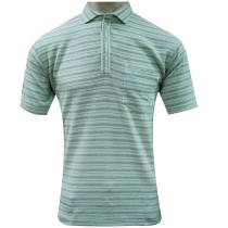 Stripes Light Green T-shirt : Regular