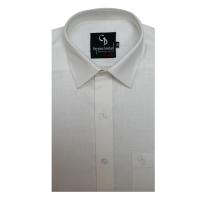 Self Design White T-shirt : Business