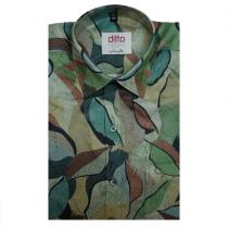 Print Green Shirt : Ditto