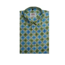 Print Green Shirt : Ditto