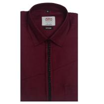 Combination Maroon Shirt : Ditto
