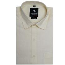 Plain Cream Shirt : Business