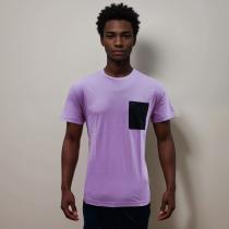 Combination Mauve T-shirt : Itutu (Slim Fit)