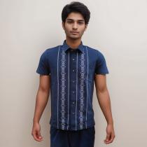 Combination Navy Blue T-shirt : Regular