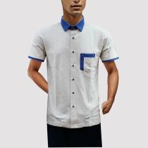 Combination Light Gray T-shirt : Itutu (Slim Fit)
