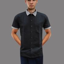 Combination Black T-shirt : Regular