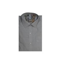 Stripes Light Gray Shirt : Slim