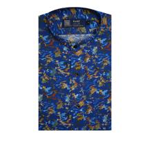 Print Blue Shirt : 