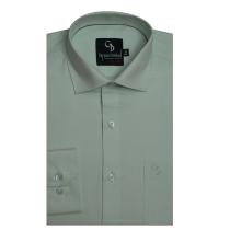 Plain Light Green Shirt : Business