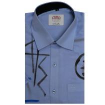 Handpainted Light Blue Shirt : Ditto