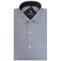 Stripes Gray Shirt : Business