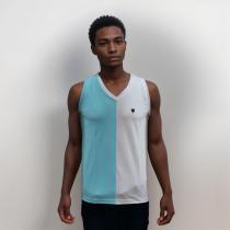 Combination Aqua Blue Shirt : Regular