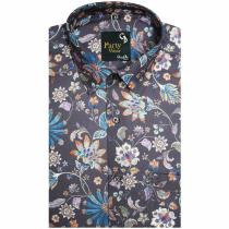 Print Gray Shirt : Party
