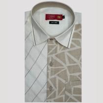 Combination Cream Shirt : Ditto