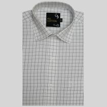 Checks White Shirt : Business