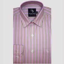 Stripes Pink Shirt : Business