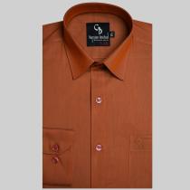 Plain Rust Shirt : Business