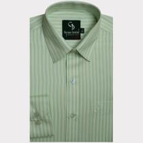 Stripes Green Shirt : Business