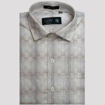 Checks Fawn Shirt : Business