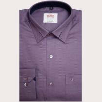 Self Design Purple Shirt : Ditto